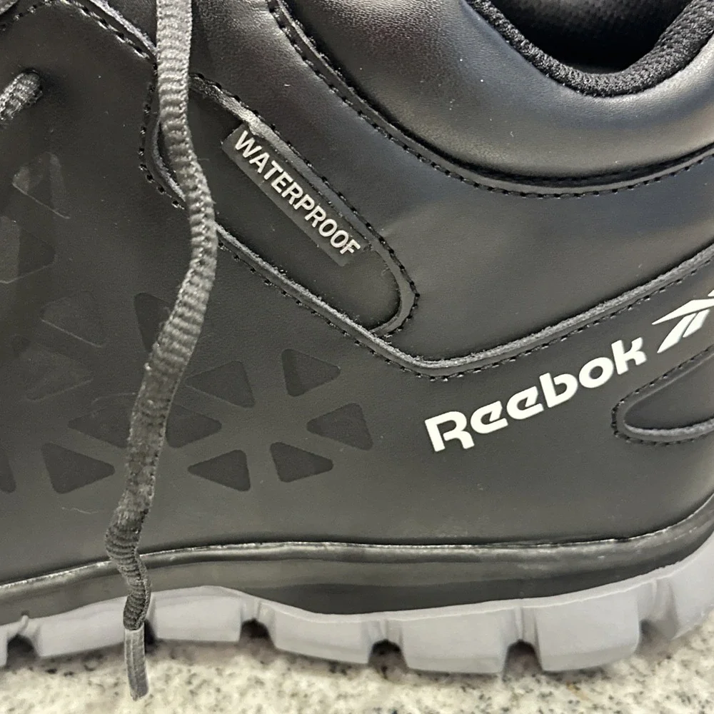 Reebok Sublite Cushion‎ Mid Cut RB4144  Shoes Men's Work-boots 11.5 Wide Black